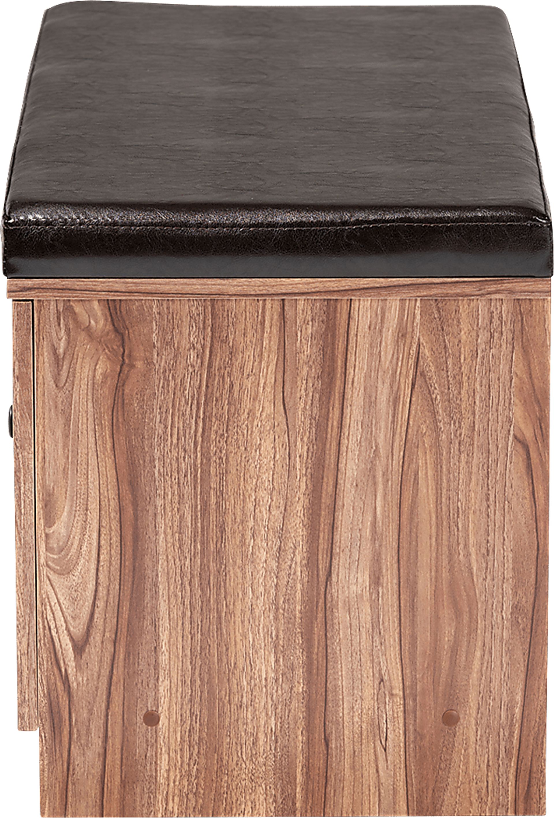 Vestavio Brown Accent Bench - Image 4