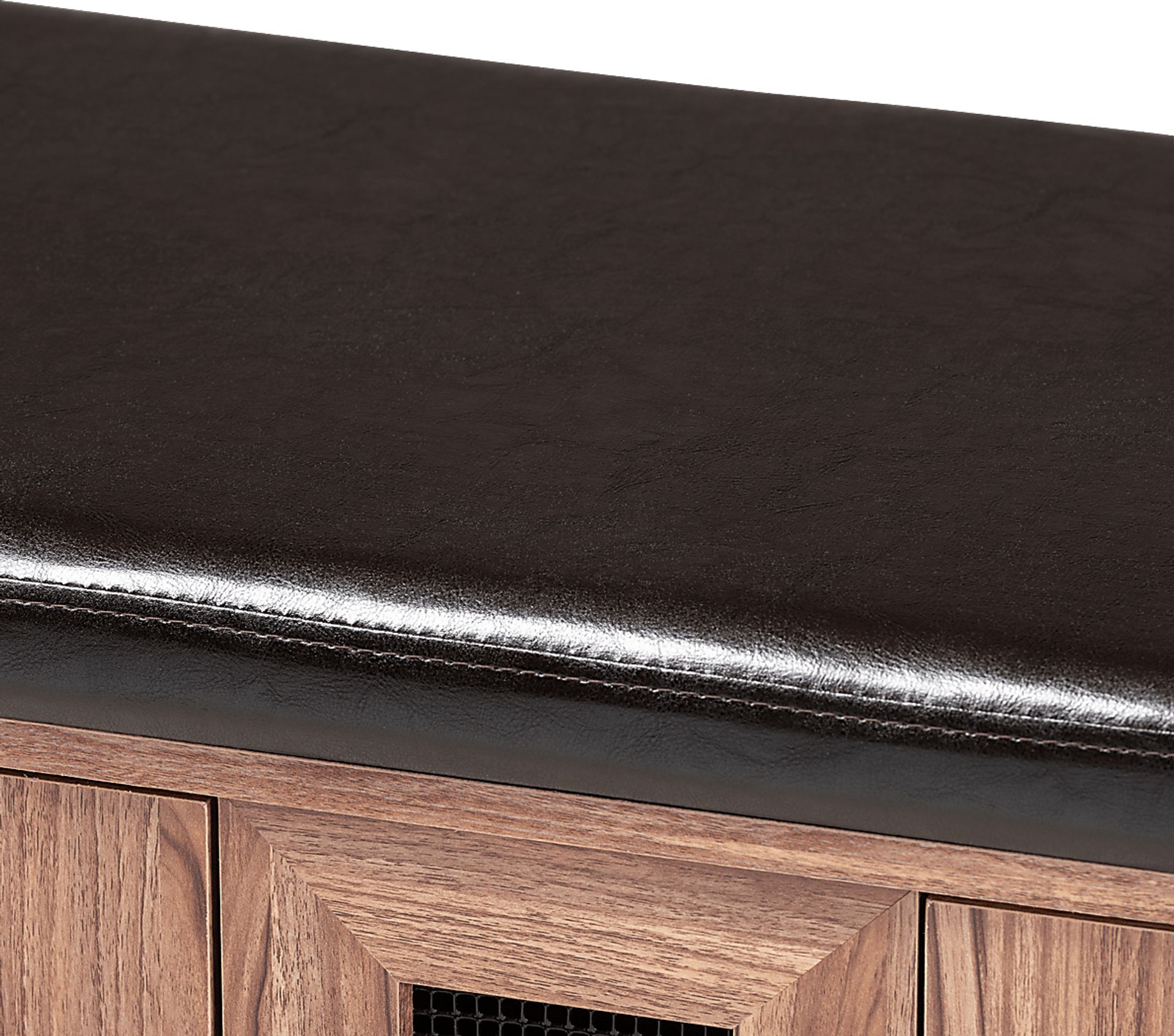 Vestavio Brown Accent Bench - Image 7
