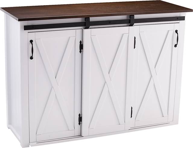 Vesthaven White Kitchen Island - Thumbnail - Image 1