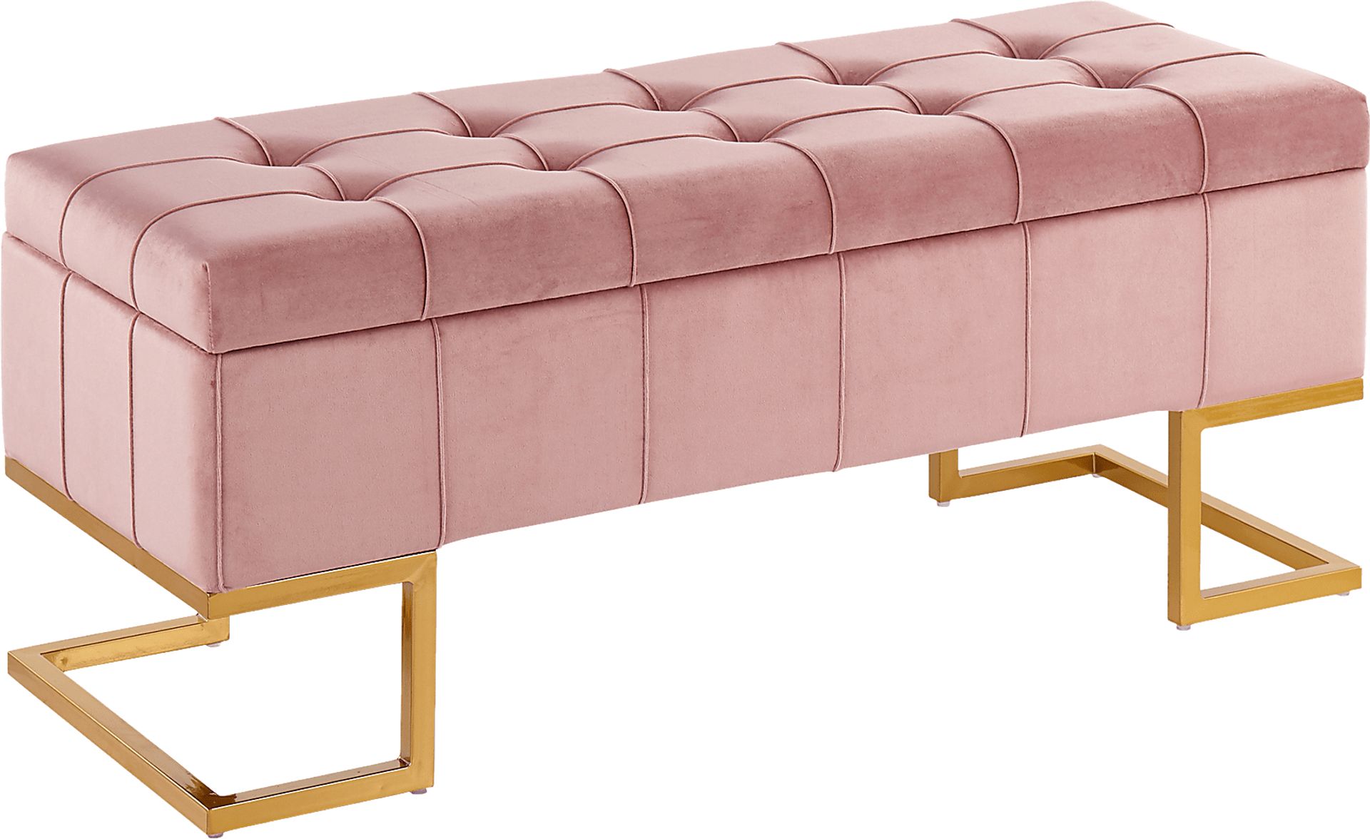 Vetauia Pink Accent Bench Rooms to Go