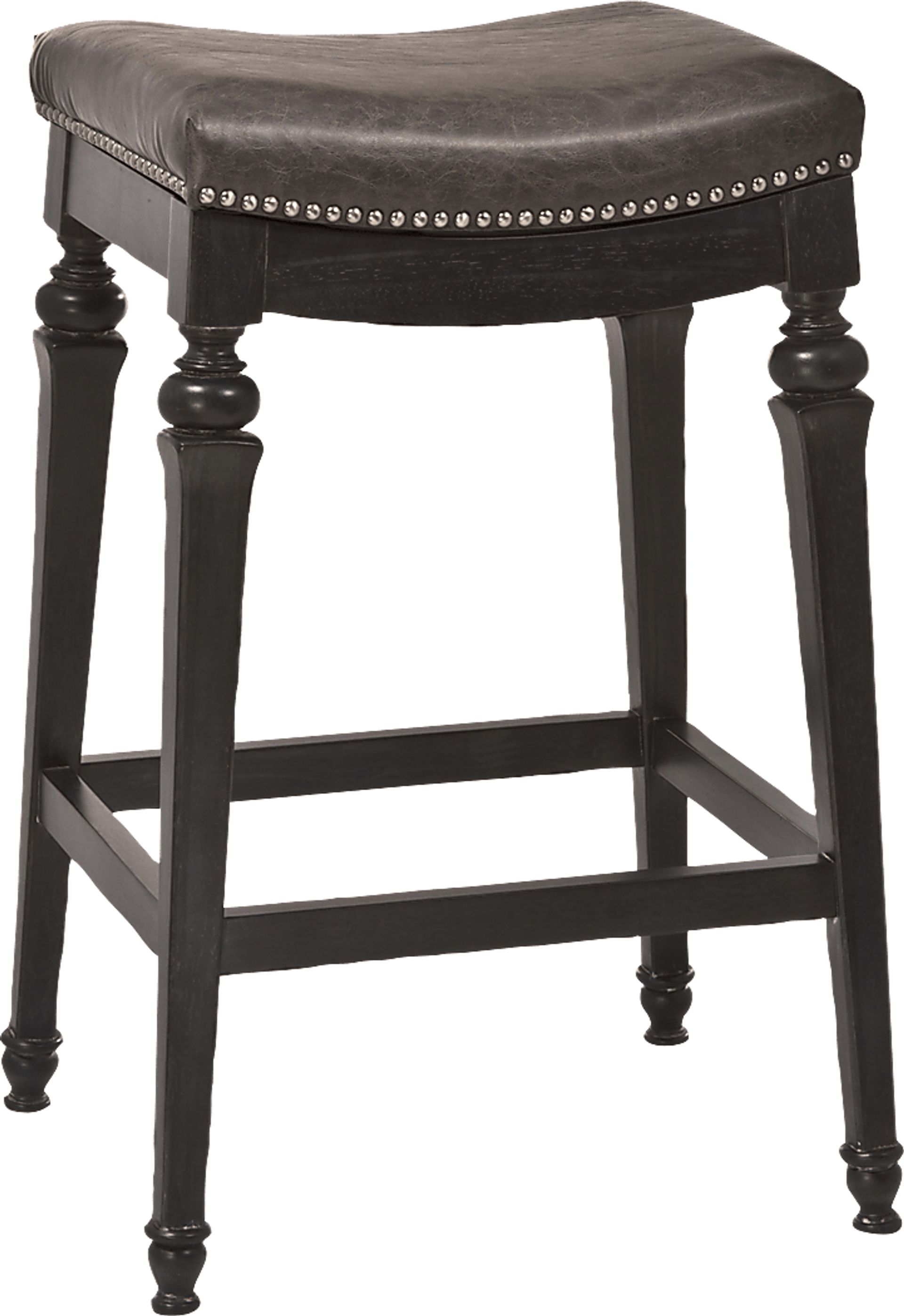 Vettina Black Barstool - Image 1