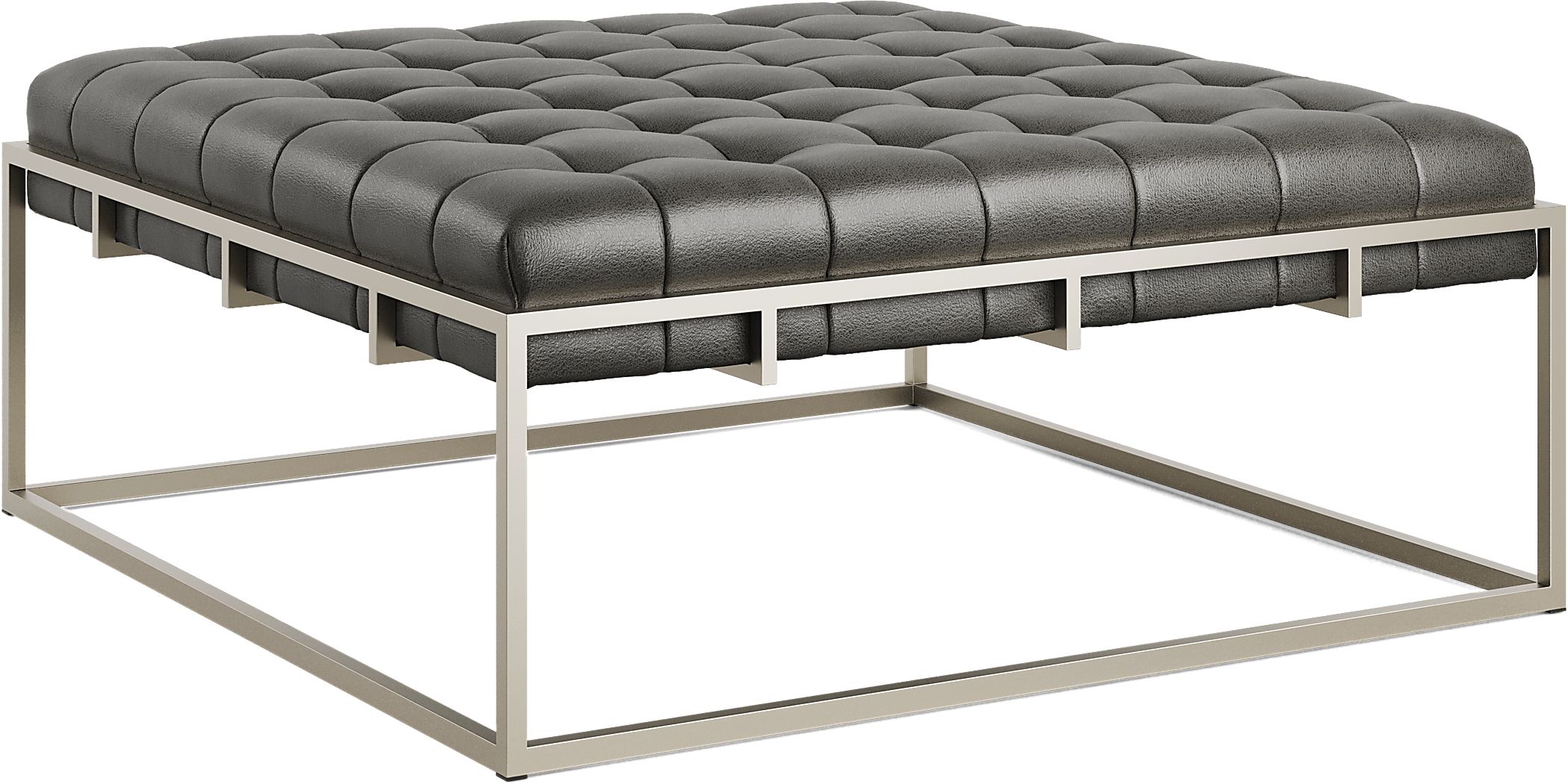 Vezelay Gray Upholstered Cocktail Table