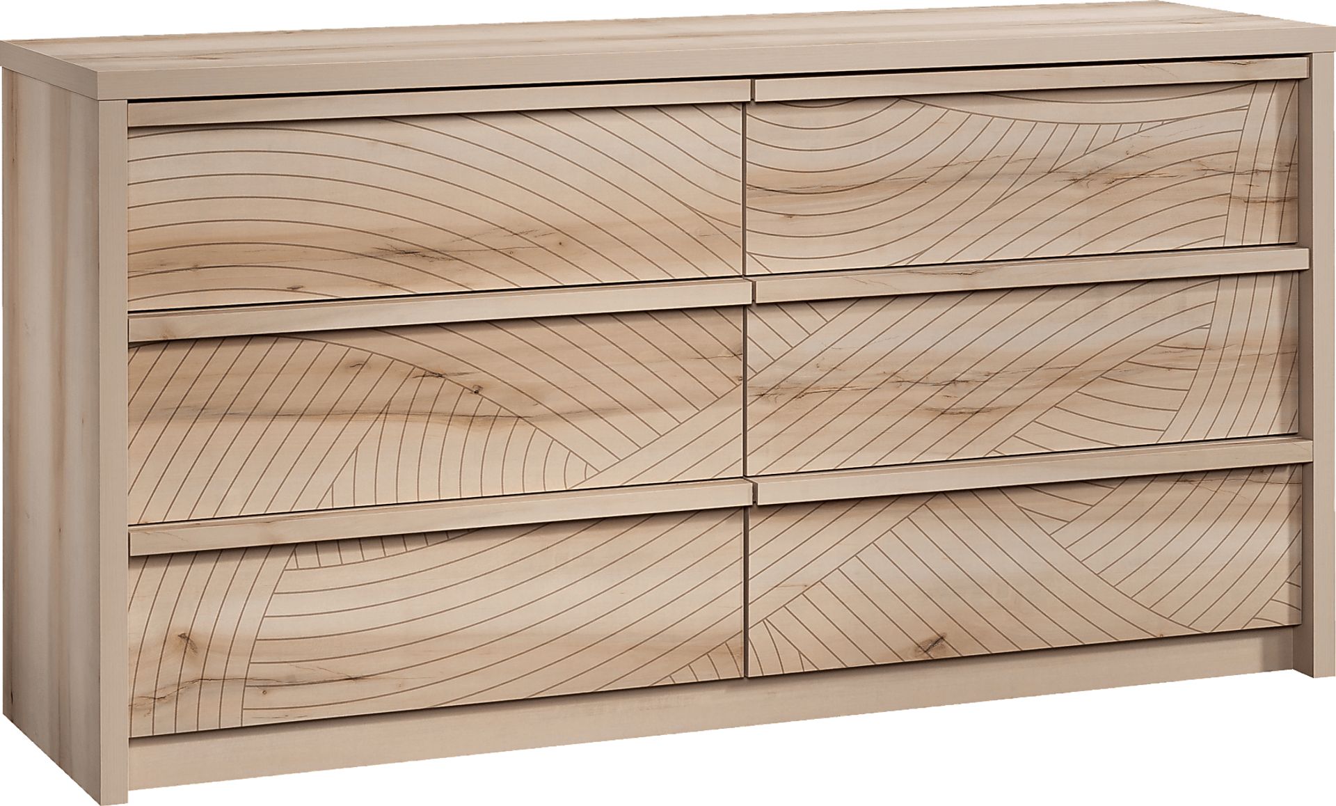 Vezina II Light Brown Dresser - Image 1