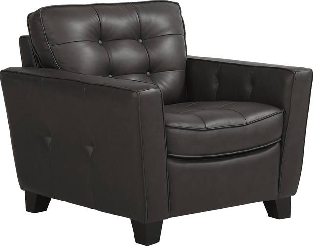 Via Rosano Coffee 8 Pc Leather Living Room - Thumbnail - Image 5
