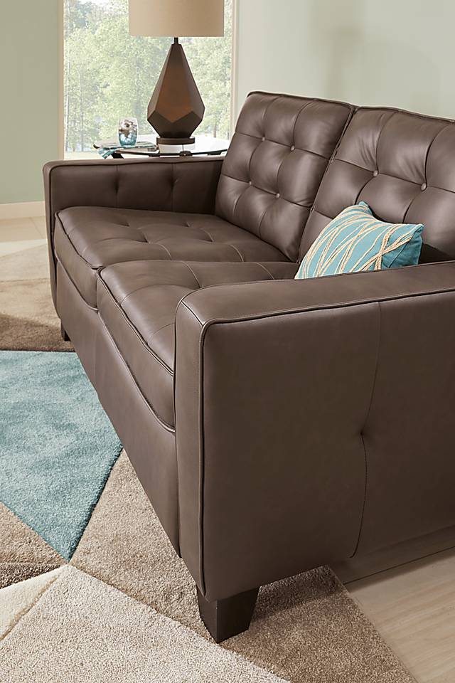 Via Rosano Coffee 2 Pc Leather Living Room - Thumbnail - Image 5