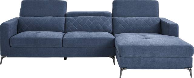 Via Sorrento Blue 2 Pc Sectional - Thumbnail - Image 3