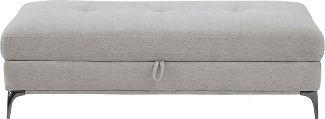 Via Sorrento Dove Storage Ottoman - Thumbnail - Image 3