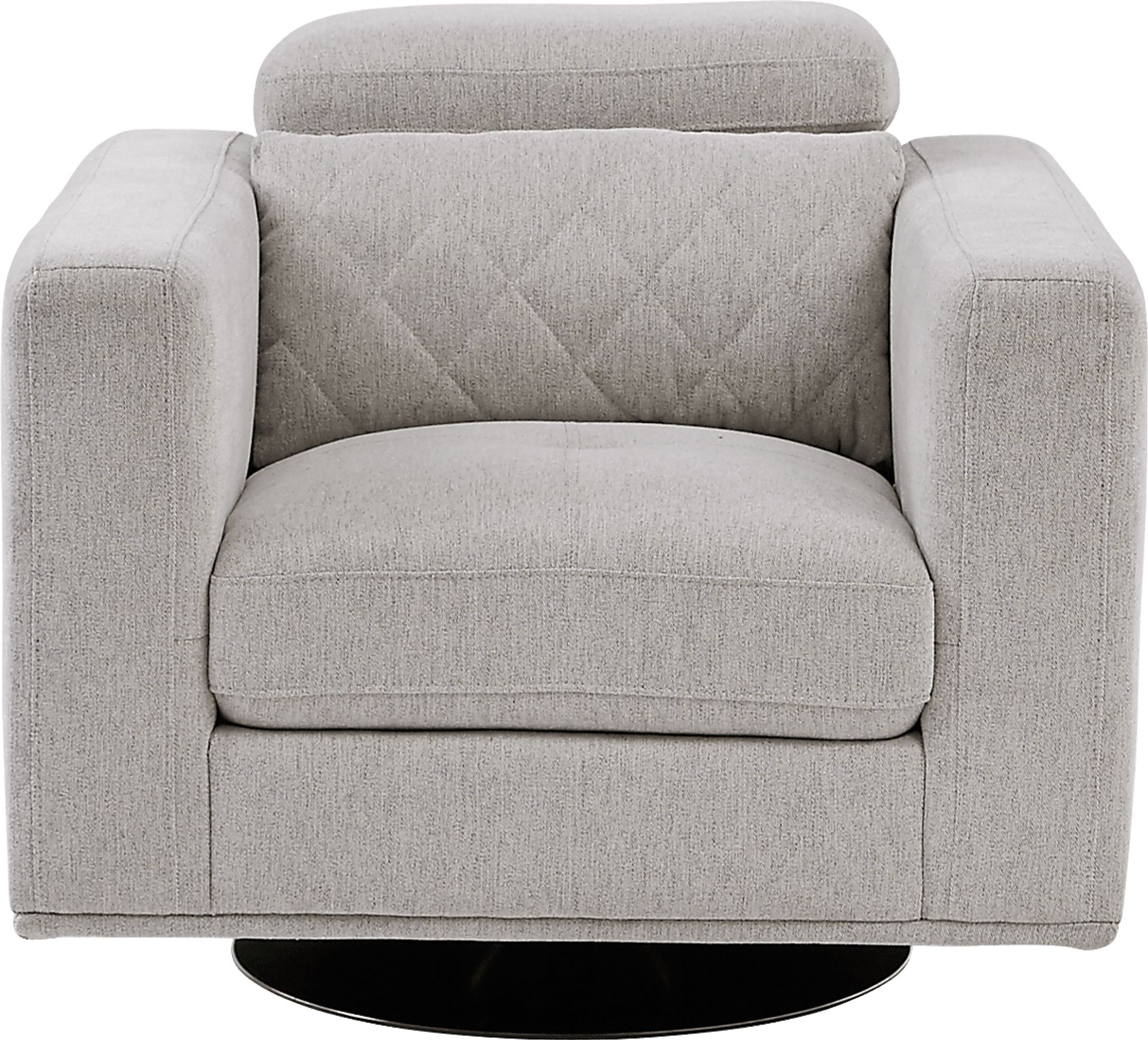 Via Sorrento Dove Swivel Chair - Image 4