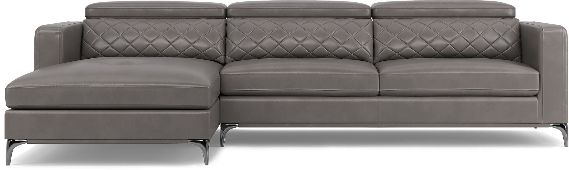 Via Sorrento Granite 3 Pc Sectional Living Room - Image 3