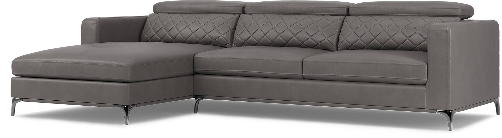 2 pc left arm chaise sectional