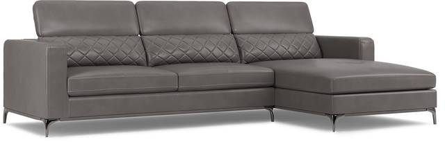 Via Sorrento Granite 5 Pc Sectional Living Room - Thumbnail - Image 6