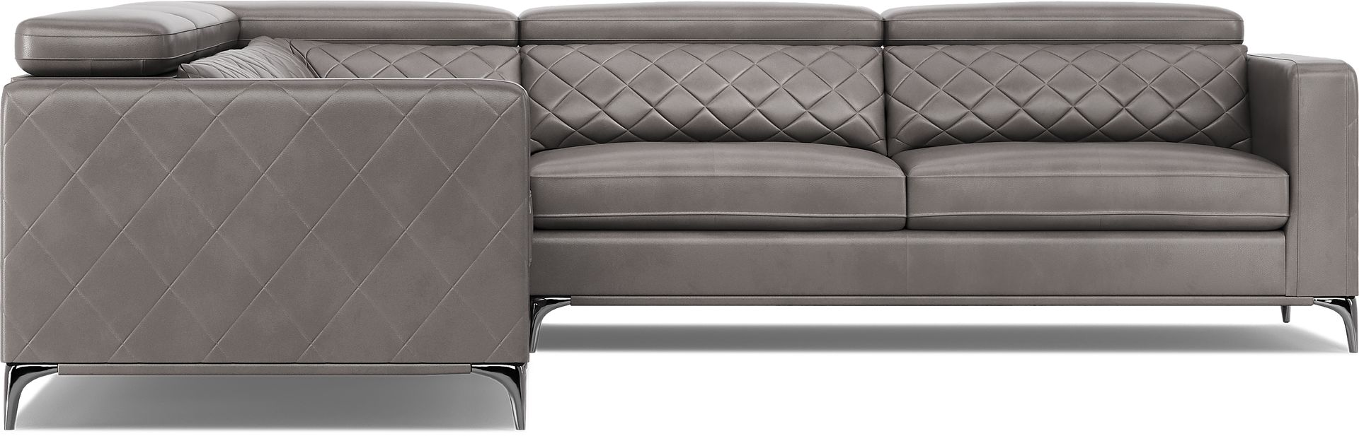 Via Sorrento Granite 3 Pc Sectional - Image 5