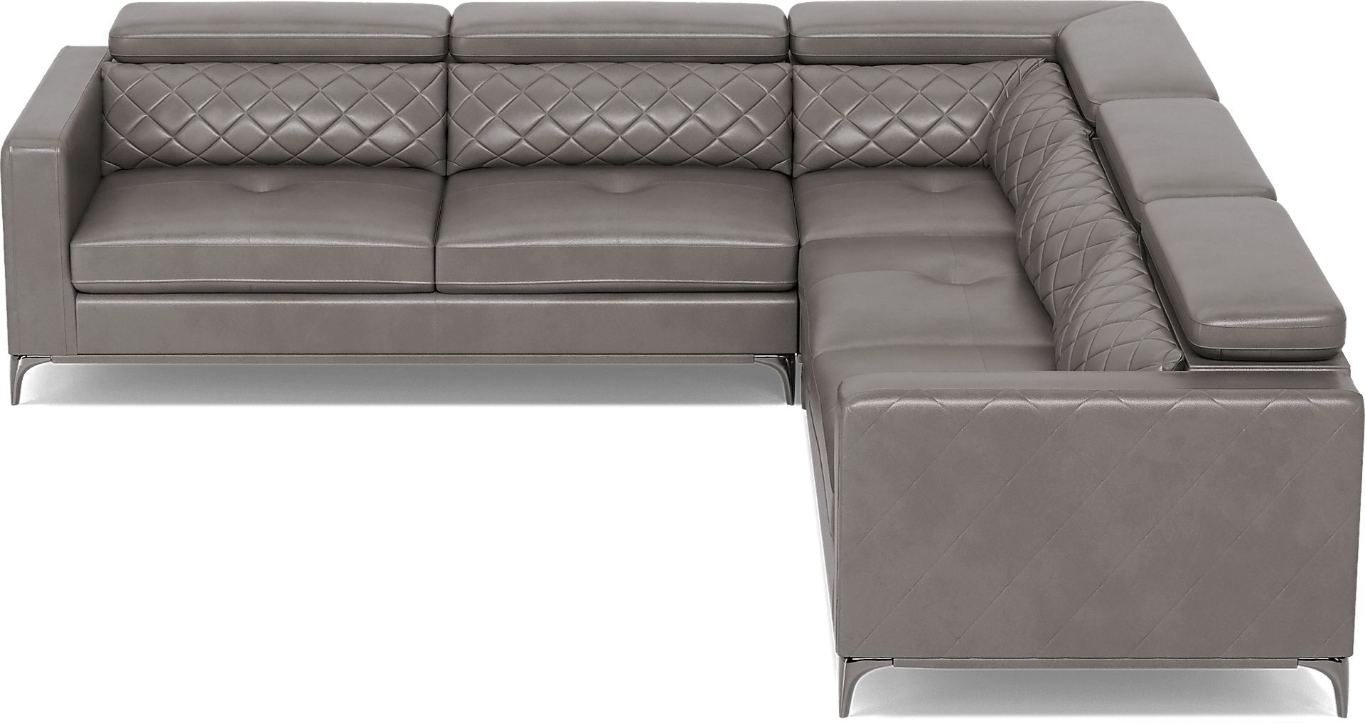 Via Sorrento Granite 3 Pc Sectional - Image 7