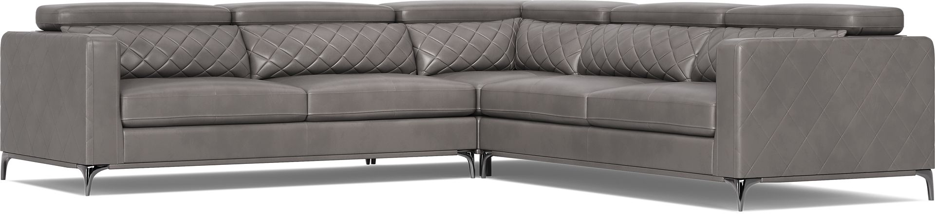Via Sorrento Granite 3 Pc Sectional - Image 1