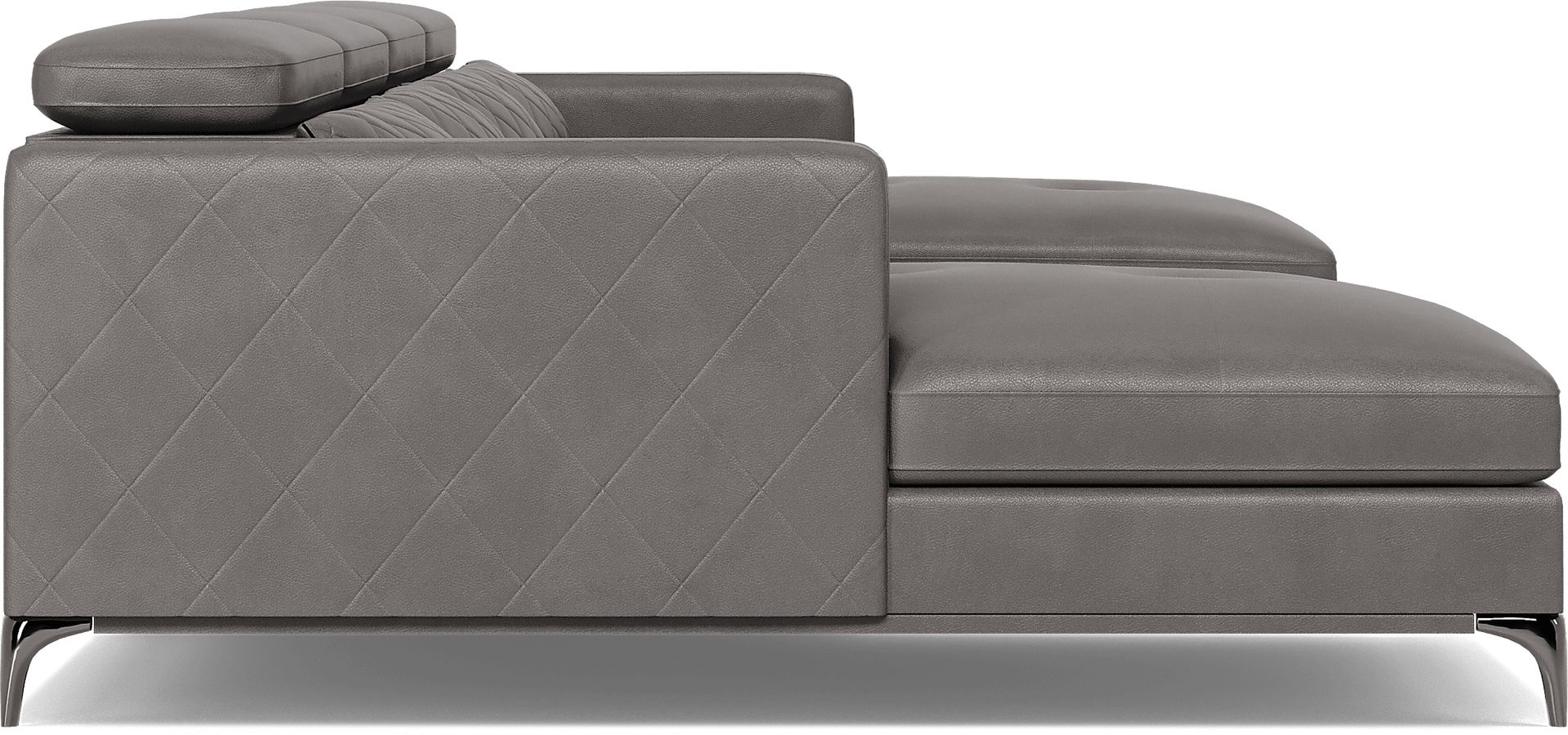 Via Sorrento Granite 3 Pc Sectional - Image 4