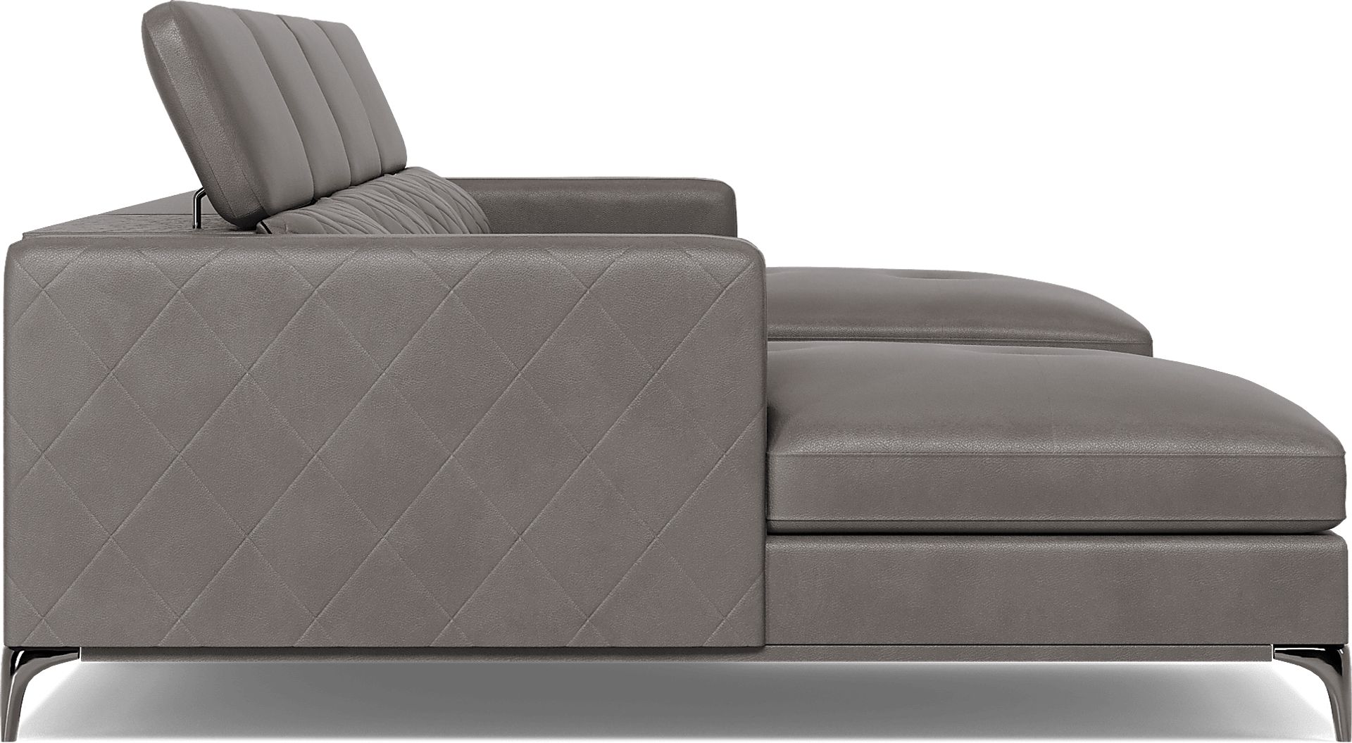 Via Sorrento Granite 3 Pc Sectional - Image 5