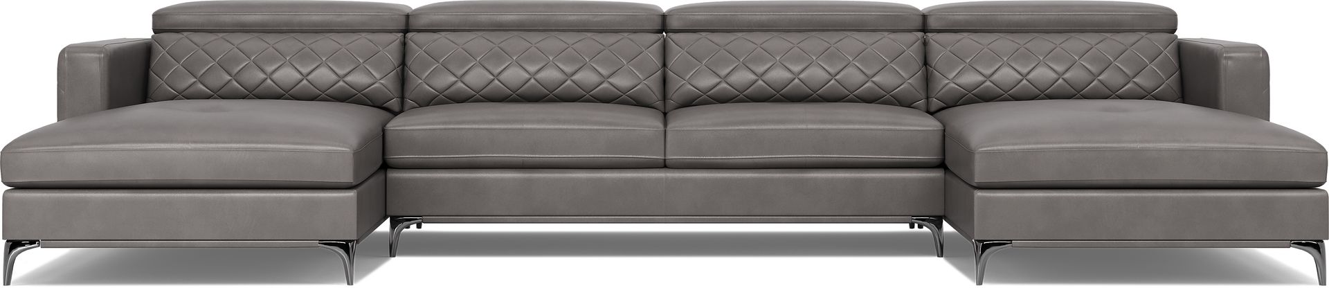 Via Sorrento Granite 3 Pc Sectional - Image 1