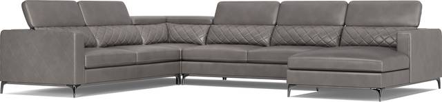 Via Sorrento Granite 5 Pc Sectional Living Room - Thumbnail - Image 7