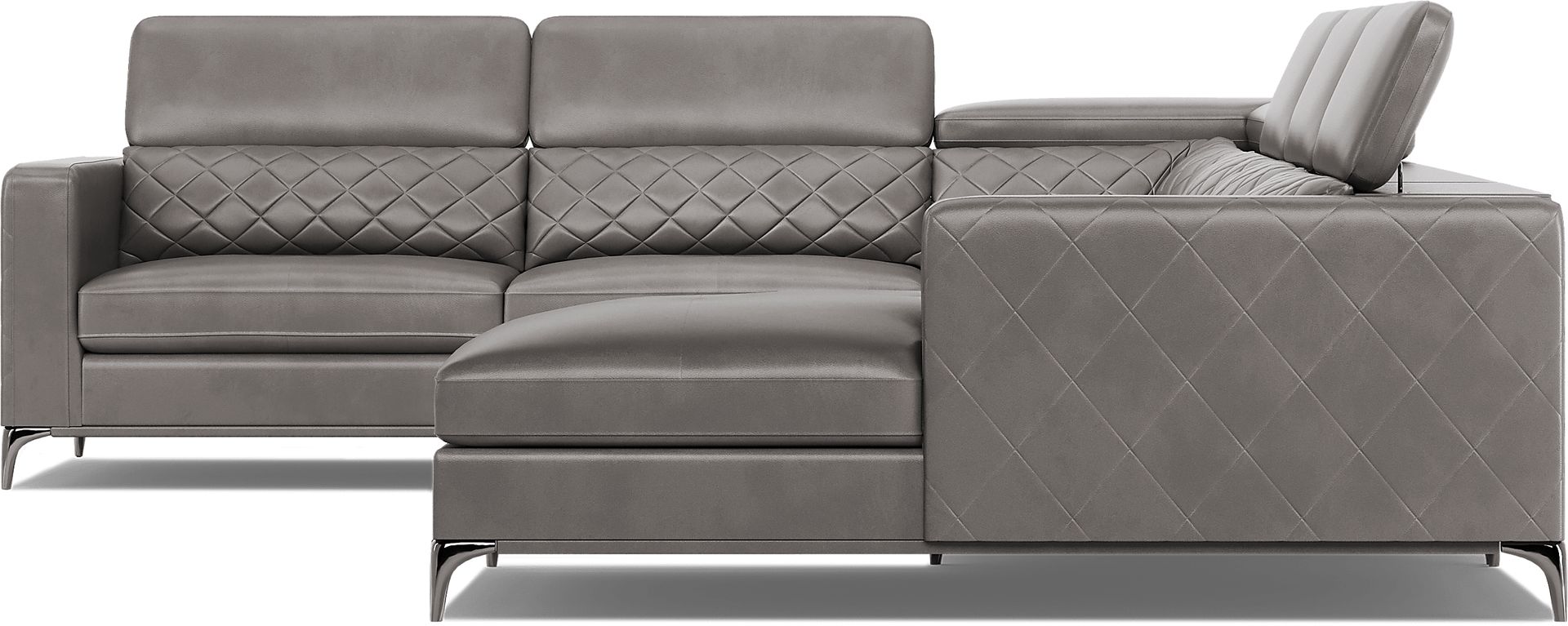 Via Sorrento Granite 5 Pc Sectional Living Room - Image 8