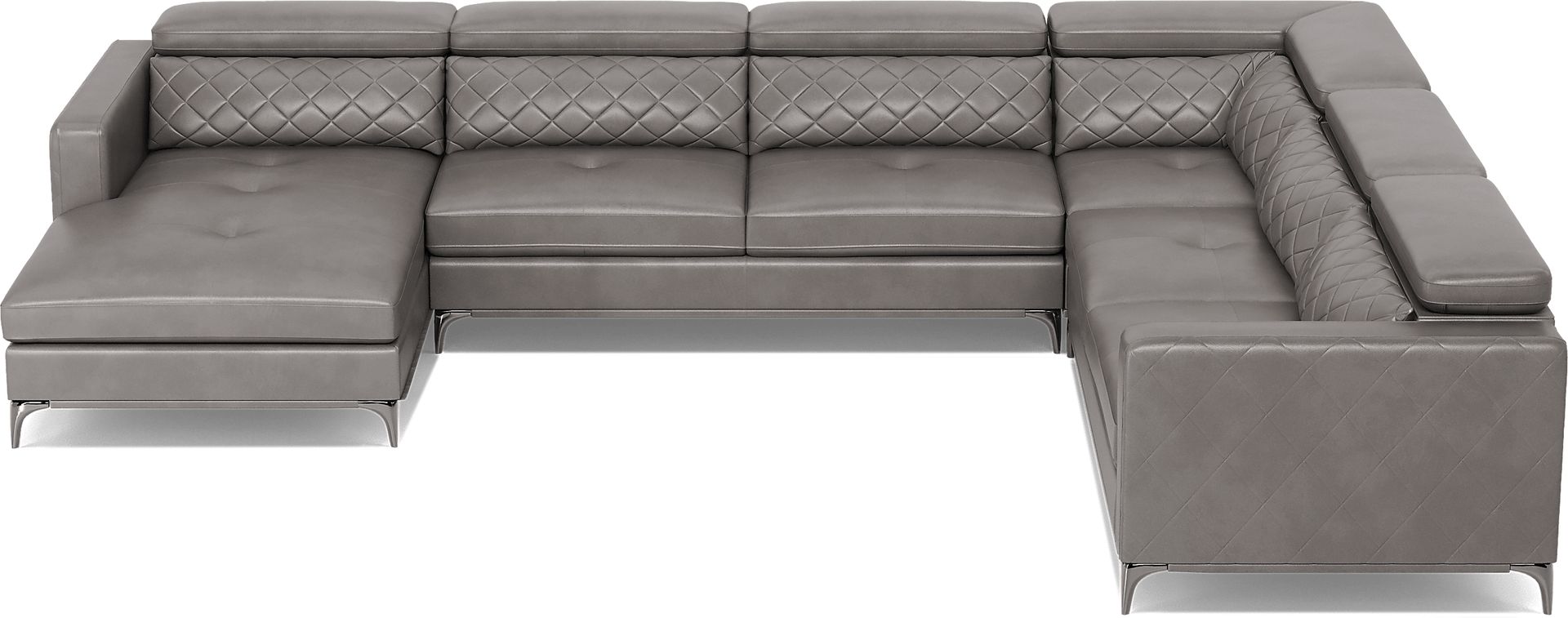 Via Sorrento Granite 5 Pc Sectional Living Room - Image 5