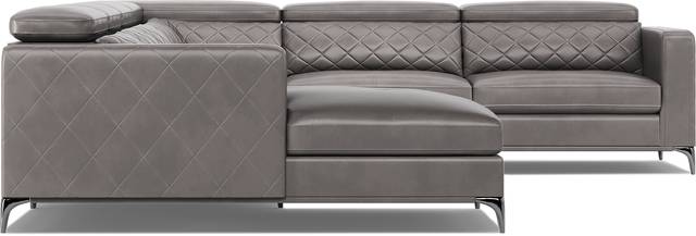 Via Sorrento Granite 5 Pc Sectional Living Room - Thumbnail - Image 6