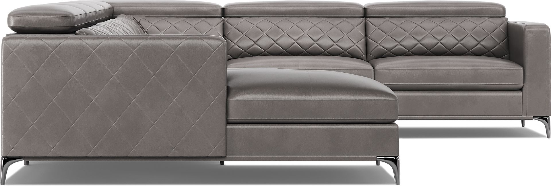 Via Sorrento Granite 5 Pc Sectional Living Room - Image 6