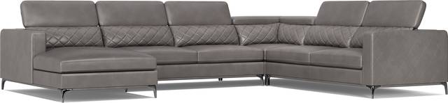 Via Sorrento Granite 5 Pc Sectional Living Room - Thumbnail - Image 7