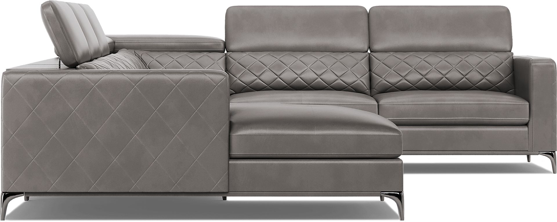 Via Sorrento Granite 5 Pc Sectional Living Room - Image 8