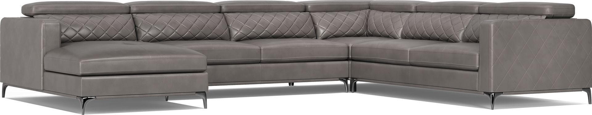 Via Sorrento Granite 5 Pc Sectional Living Room - Image 2