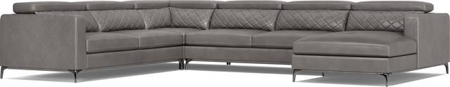 Via Sorrento Granite 4 Pc Sectional - Thumbnail - Image 1