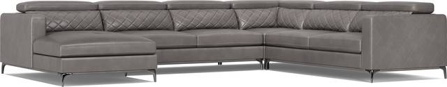 Via Sorrento Granite 4 Pc Sectional - Thumbnail - Image 1