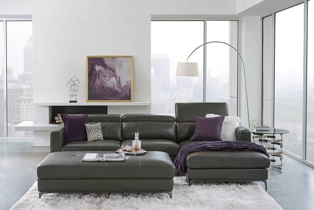 Via Sorrento Granite 5 Pc Sectional Living Room - Thumbnail - Image 1