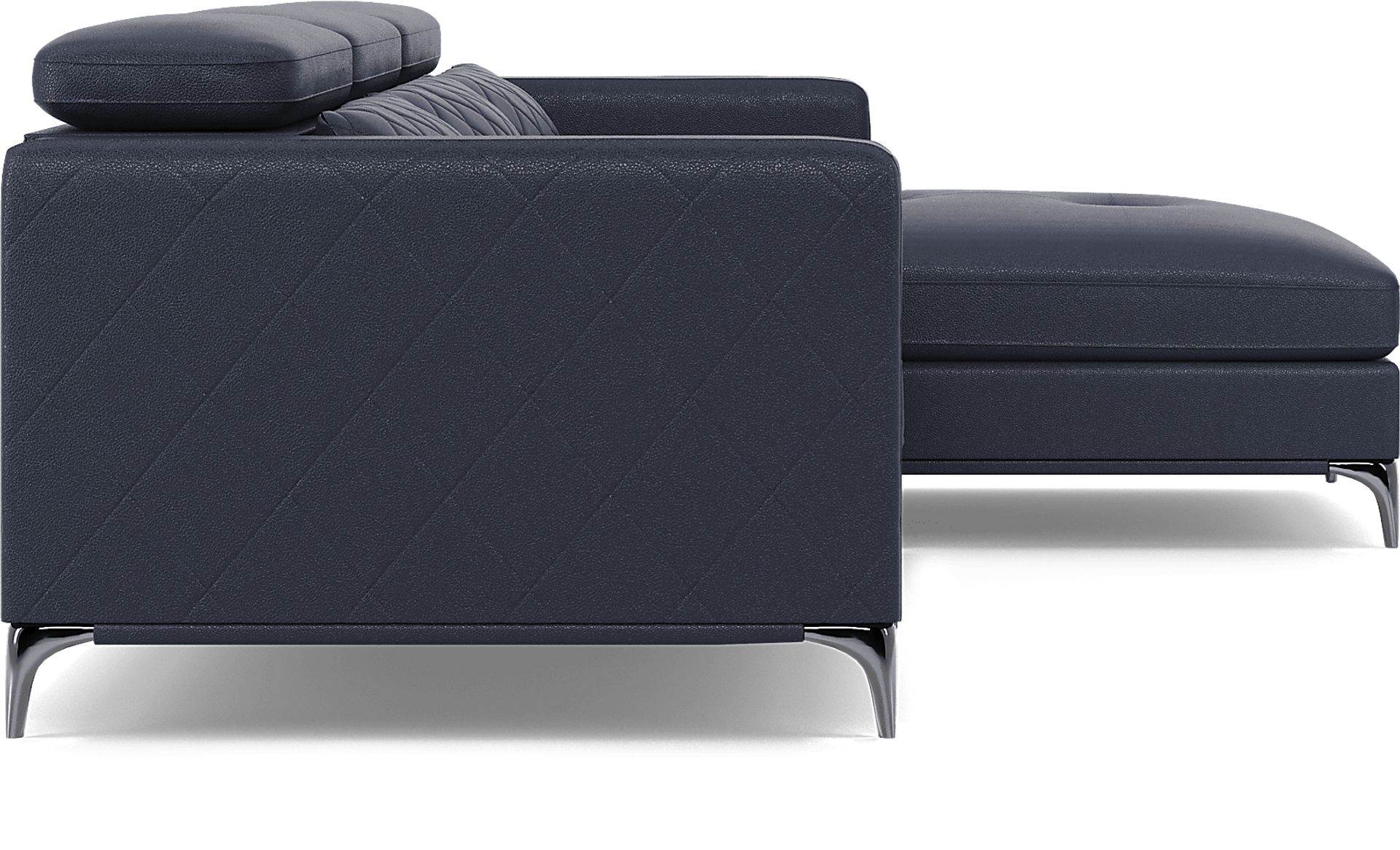 Via Sorrento Navy 2 Pc Sectional - Image 4