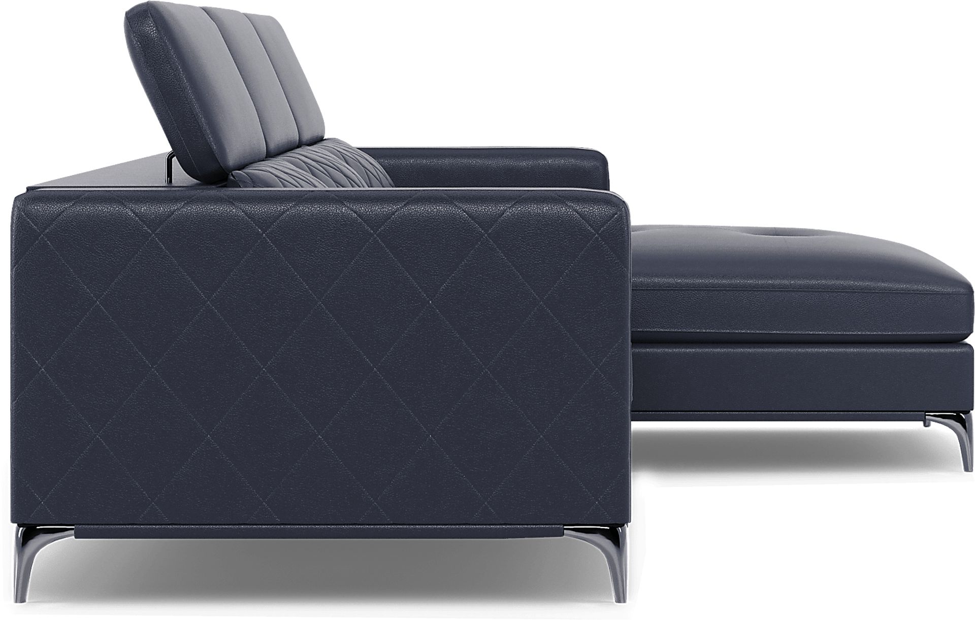Via Sorrento Navy 2 Pc Sectional - Image 7