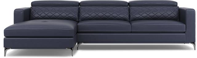 Via Sorrento Navy 2 Pc Sectional - Thumbnail - Image 3