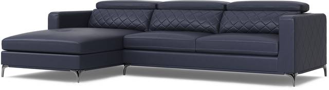 Via Sorrento Navy 2 Pc Sectional - Thumbnail - Image 1