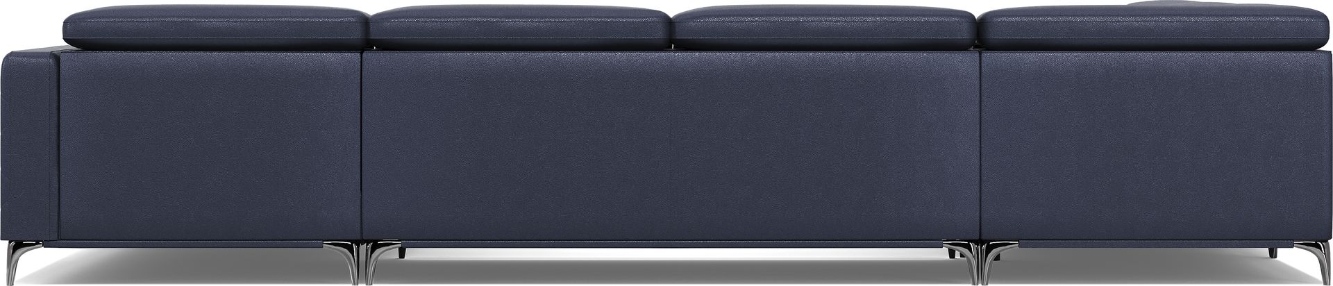 Via Sorrento Navy 4 Pc Sectional - Image 4