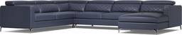 4 pc right arm chaise sectional