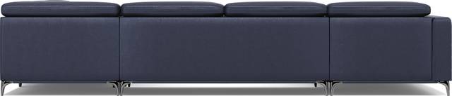 Via Sorrento Navy 4 Pc Sectional - Thumbnail - Image 4