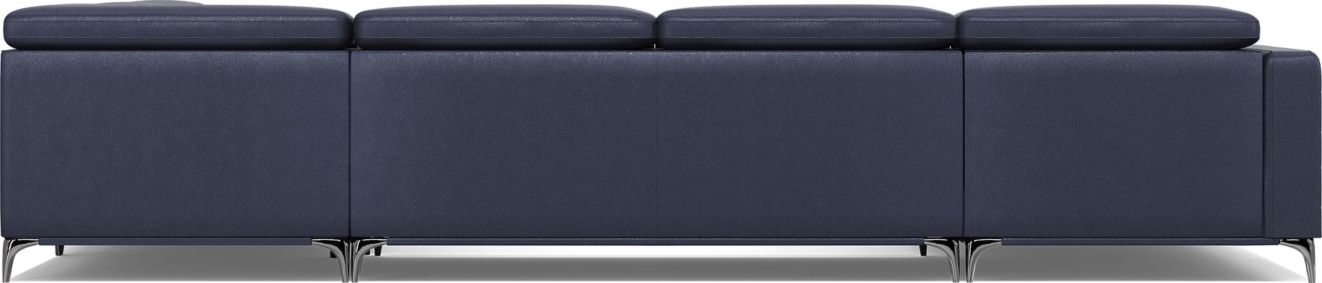 Via Sorrento Navy 4 Pc Sectional - Image 4