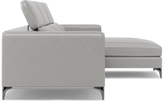 Via Sorrento Platinum 3 Pc Sectional Living Room - Thumbnail - Image 7