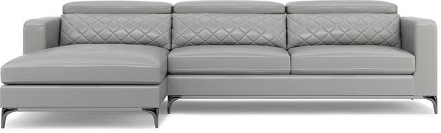 Via Sorrento Platinum 2 Pc Sectional - Thumbnail - Image 3