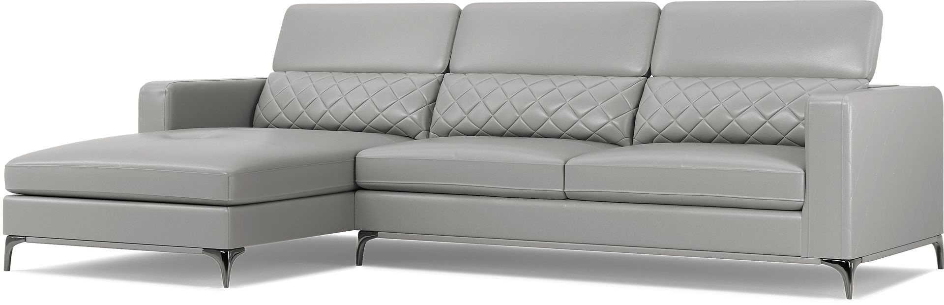 Via Sorrento Platinum 2 Pc Sectional - Image 6