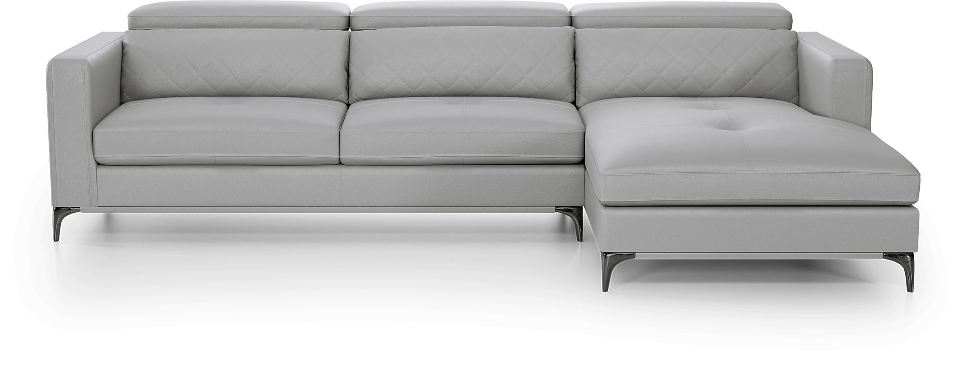 Via Sorrento Platinum 5 Pc Sectional Living Room - Image 2