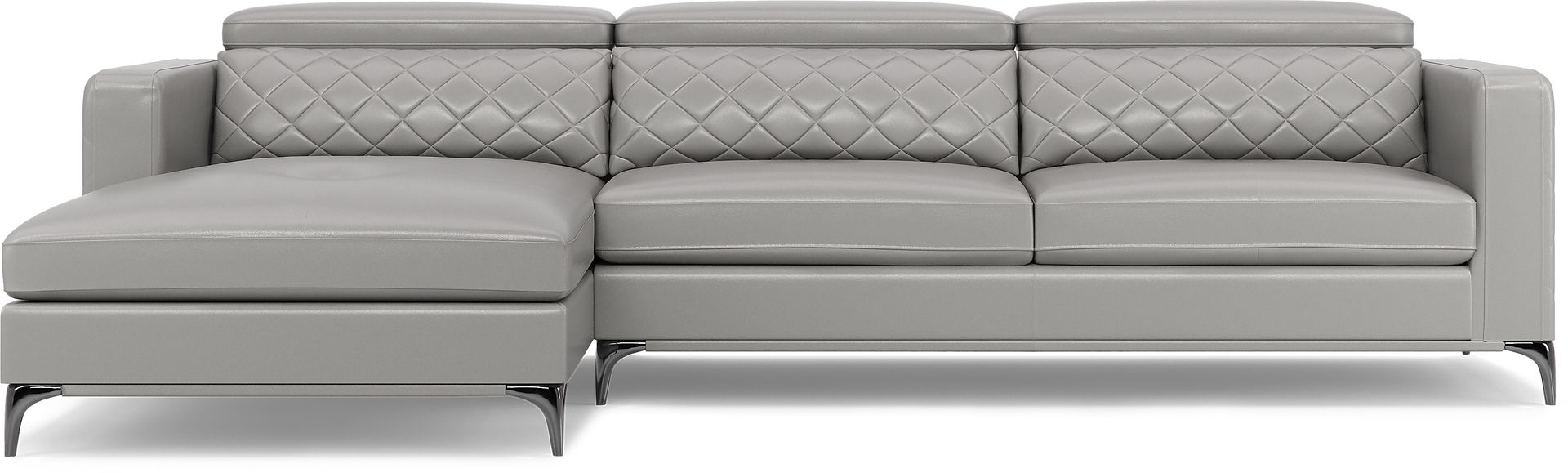 Via Sorrento Platinum 2 Pc Sectional - Image 3