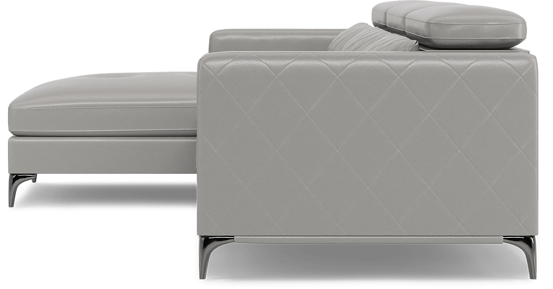 Via Sorrento Platinum 2 Pc Sectional - Image 4