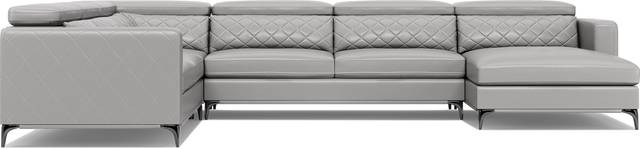 Via Sorrento Platinum 5 Pc Sectional Living Room - Thumbnail - Image 3