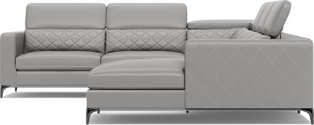 Via Sorrento Platinum 5 Pc Sectional Living Room - Thumbnail - Image 8