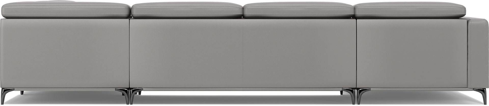 Via Sorrento Platinum 4 Pc Sectional - Image 4