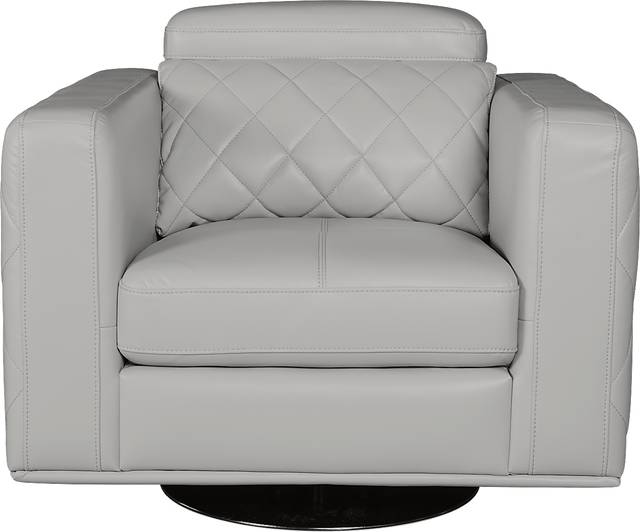 Via Sorrento Platinum Swivel Chair - Thumbnail - Image 3